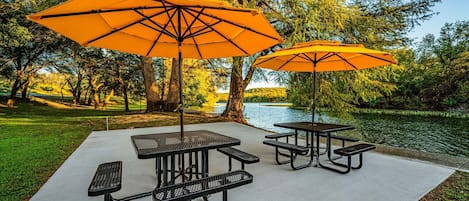 Patio (Dining/Seating with Electric Outlet)
