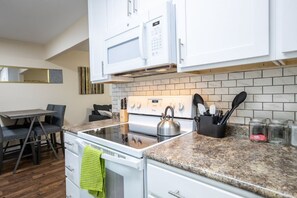 Kitchen with dining room