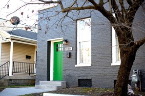 You can't miss the Julep House NuLu - Our emerald green door is a beacon waving you in.