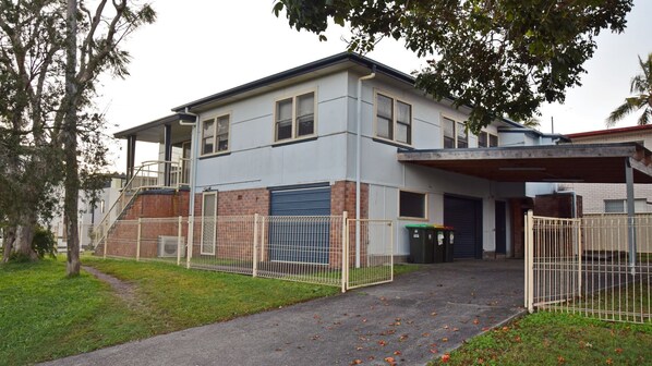 External view of the property.