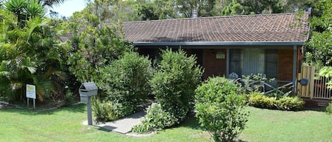 External view of the property.