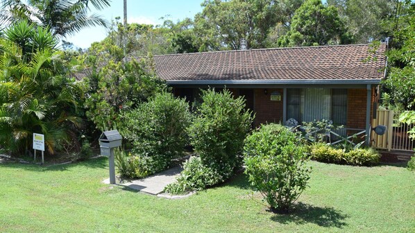 External view of the property.