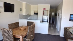 Kitchen and dining area.