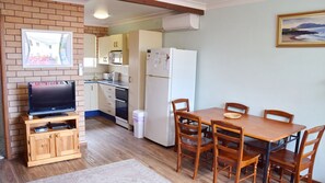 Kitchen and dining area.