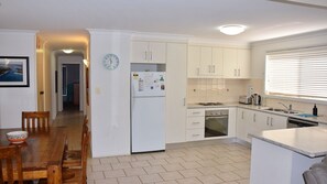 Kitchen and dining area.