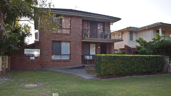 External view of the property.