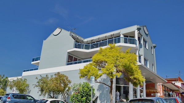 External view of the property.
