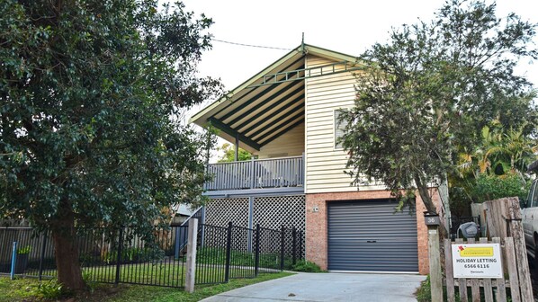 External view of the property. 