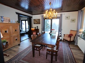 Dining area