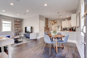 dining room space perfect for eating family meals | Four Seats