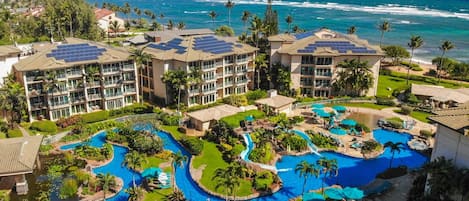 Aerial View of Waipouli Resort