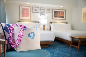 Unit with 2 Queen size beds, perfect escape after a long day of sightseeing