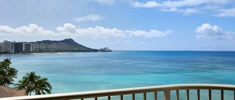 Enjoy breathtaking views from your very own balcony!