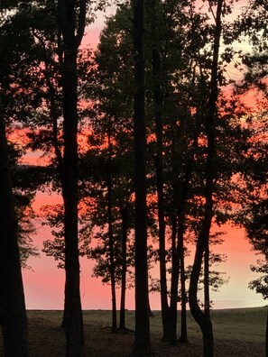 Sunset on the lake