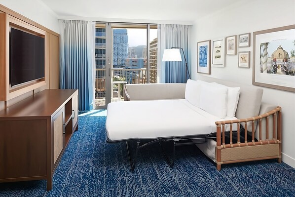 Comfortable King size bed!