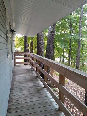 Walkway to the front door.