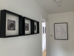 Pictures on the first floor landing