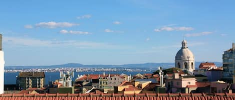 View of the National Pantheon and the Tagus #view #city #lisbon