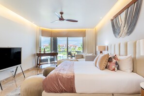 Indoors, Ceiling Fan, Bed, Furniture, Transportation