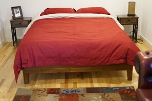Top Level Master Suite
Open Floor Plan
Comfy Queen-Size bed.