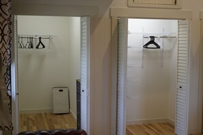 Top Level Master Suite
Plenty Closet Space