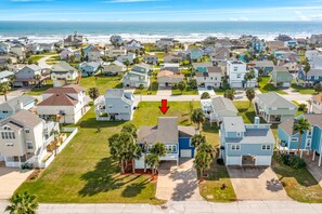 Beachside home located in the Pirates Beach neighborhood