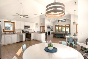 Huge Kitchen and dining area that flows into the great room