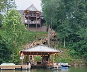 View from the Lake!!