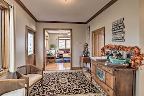 Sitting Room | Main Floor | Stairs Required for Full Indoor Access