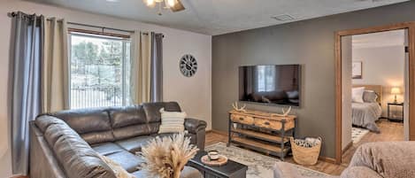 Sturgis Vacation Rental | 4BR | 3BA | 2,700 Sq Ft | 1 Step Required to Enter