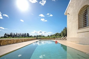 Pool, Scenic View, Summer