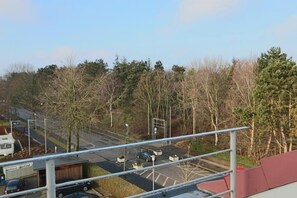 Blick von der Dachterrasse Richtung süd/west
