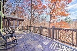 Private Wraparound Decks | Wooded/Mountain Views | Gas Grill
