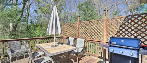 Pocono Summit Vacation Rental | 4BR | 2BA | Stairs Required | 2 Stories