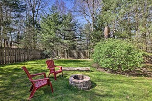 Fenced-In Yard | Fire Pit