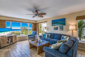 Open Concept and Comfy Living Area