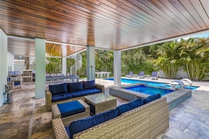 Outdoor Covered Seating