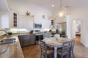 Kitchen and Dining Area