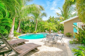 Private Pool and Seating