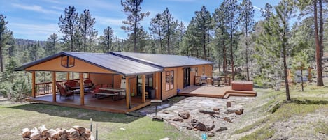 View of back deck