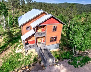 Leaning Tree Lodge - Aerial View