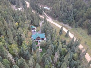 Airal View of Bear Butte