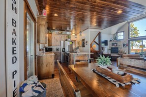 Kitchen table with seating for 6