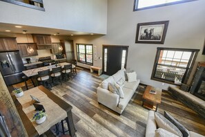 Iron Wood Lodge main floor.