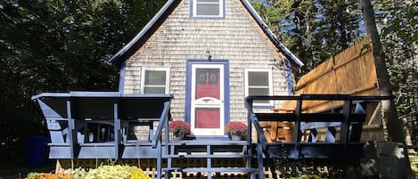 Welcome to Poet's Cabin! This cute A-frame is the perfect Acadia vacation spot!