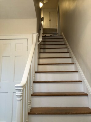 Staircase to the second floor 