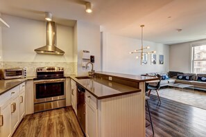 Stocked kitchen