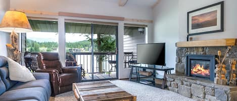 Cozy up by the fire | Main Level