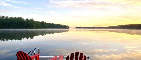 Enjoy relaxing on your own dock!