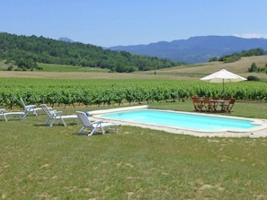 Piscine maison de vacances